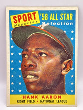 Load image into Gallery viewer, 1958 Topps Sport Magazine Hank Aaron # 488 Braves
