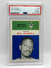 Load image into Gallery viewer, 1961 Fleer Bill Russell #38 PSA 4(MK) Celtics
