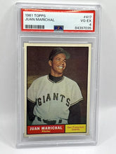 Load image into Gallery viewer, 1961 Topps Juan Marichal #417 PSA 4 Giants
