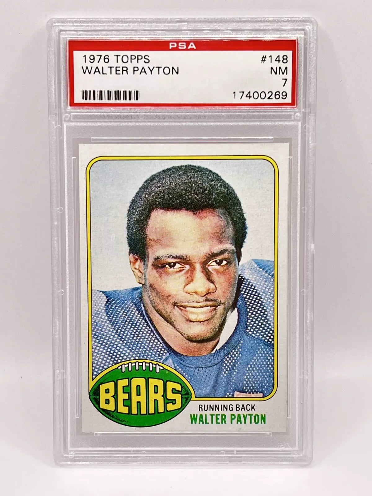 1976 Topps Walter Payton Rookie #148 PSA 7 Bears