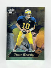 Load image into Gallery viewer, 2000 Press Pass Tom Brady Rookie 346/500 Rare Card
