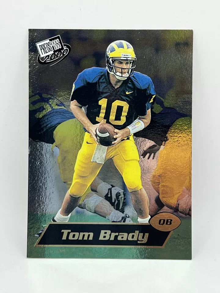 2000 Press Pass Tom Brady Rookie 346/500 Rare Card