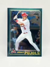 Load image into Gallery viewer, 2001 Topps Chrome Albert Pujols Rookie Card Cardinals
