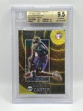 Load image into Gallery viewer, 2002 Topps Pristine Uncirculated Vince Carter Gold Refractor /50 BGS 9.5 Raptors
