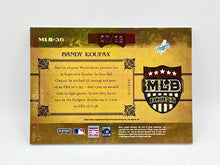 Load image into Gallery viewer, 2005 Donruss Prime Cuts Sandy Koufax MLB Icons Auto /32 Dodgers
