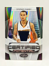 Load image into Gallery viewer, 2010 Panini Certified Stephen Curry Rookie Game Worn Patch /599 Warriors
