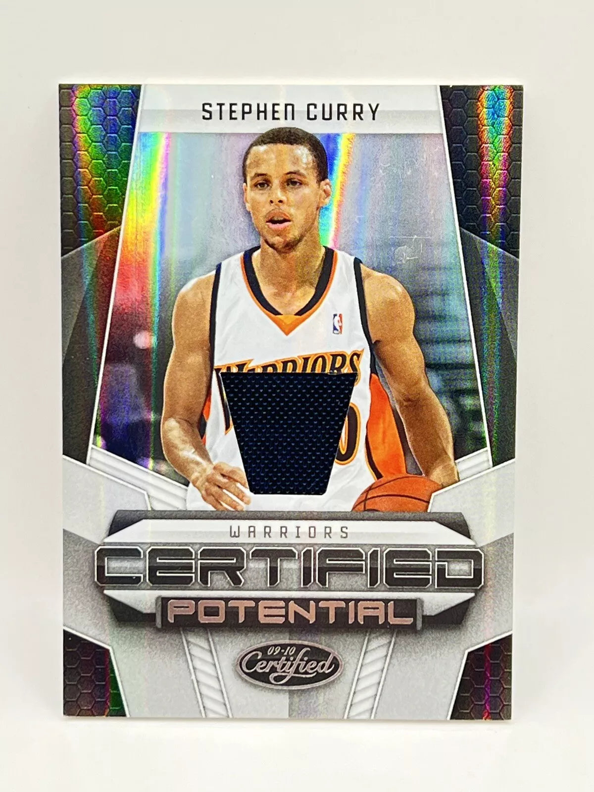 2010 Panini Certified Stephen Curry Rookie Game Worn Patch /599 Warriors