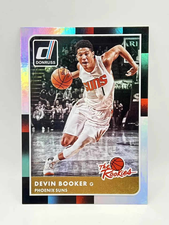 2015 Panini Donruss Devin Booker The Rookies Rookie /199 Suns