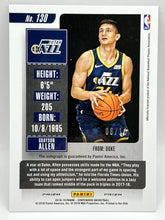 Load image into Gallery viewer, 2018 Panini Contenders Optic Grayson Allen Gold Variation Rookie Auto /10 Jazz
