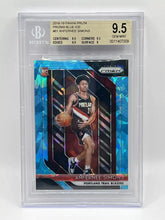 Load image into Gallery viewer, 2018 Panini Prizm Anfernee Simons Rookie Blue Ice /99 BGS 9.5 Blazers
