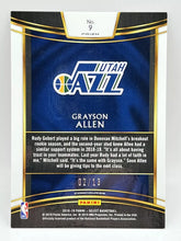 Load image into Gallery viewer, 2018 Panini Select Grayson Allen Orange Pulsar Rookie /13 Jazz Suns
