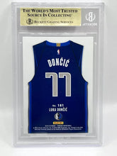 Load image into Gallery viewer, 2018 Panini Threads Luka Doncic Stay Rookie BGS 9.5 Mavericks
