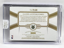 Load image into Gallery viewer, 2019 Panini Flawless Giannis Antetokounmpo Game Used Patch Auto /25 Bucks
