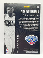 Load image into Gallery viewer, 2019 Panini Illusions Zion Williamson Rookie Blue /25 Pelicans
