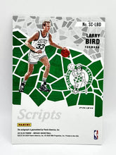 Load image into Gallery viewer, 2019 Panini Mosaic Larry Bird Scripts Auto Celtics
