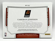 Load image into Gallery viewer, 2019 Panini National Treasures Cameron Johnson Rookie Patch Auto /49 Suns
