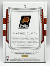 Load image into Gallery viewer, 2019 Panini National Treasures Cameron Johnson Rookie Patch Auto /99 Suns
