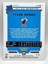 Load image into Gallery viewer, 2019 Panini Optic Tyler Herro Rated Rookie Lucky Envelope /8 Heat
