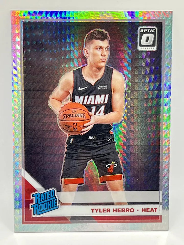 2019 Panini Optic Tyler Herro Rated Rookie Lucky Envelope /8 Heat