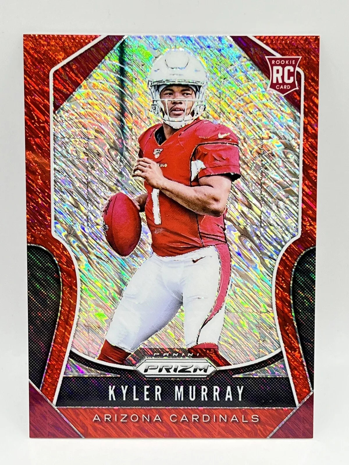 2019 Panini Prizm Kyler Murray Red Shimmer Rookie /15 SP Cardinals