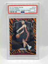 Load image into Gallery viewer, 2019 Panini Prizm Tyler Herro Tiger Stripe Rookie PSA 10 Heat
