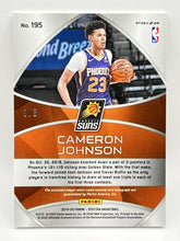 Load image into Gallery viewer, 2019 Panini Spectra Cameron Johnson Gold Wave Rookie Patch Auto 3/3 Suns Nets
