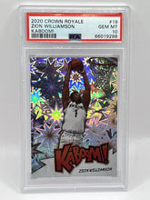 Load image into Gallery viewer, 2020 Chrome Royale Zion Williamson Kaboom PSA 10 #19 Pelicans
