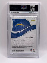 Load image into Gallery viewer, 2020 Panini Immaculate Justin Herbert Rookie Patch Auto /99 PSA 8/10 Chargers
