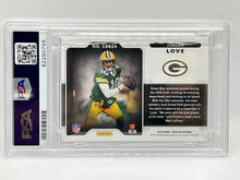 Load image into Gallery viewer, 2020 Panini Obsidian Jordan Love Rookie Color Blast Black PSA 10 Packers
