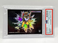 Load image into Gallery viewer, 2020 Panini Obsidian Jordan Love Rookie Color Blast Black PSA 10 Packers
