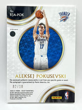 Load image into Gallery viewer, 2020 Panini Spectra Aleksej Pokusevski Gold Rookie Patch Auto /10 Thunder
