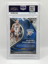 Load image into Gallery viewer, 2020 Panini Spectra Aleksej Pokusevski Rookie Nebula Logoman 1/1 PSA 8
