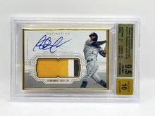 Load image into Gallery viewer, 2020 Topps Definitve Fernando Tatis Jr Framed GU Patch Auto /15 BGS 9.5/10
