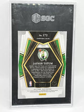 Load image into Gallery viewer, 2021-22 Panini Select Jayson Tatum Gold Die Cut Prizm /10 SGC 9.5 #172 Celtics
