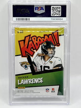 Load image into Gallery viewer, 2021 Panini Absolute Trevor Lawrence Rookie Kaboom PSA 9 Jaguars
