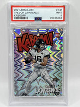 Load image into Gallery viewer, 2021 Panini Absolute Trevor Lawrence Rookie Kaboom PSA 9 Jaguars
