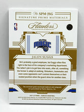 Load image into Gallery viewer, 2021 Panini Flawless Jalen Suggs Rookie Patch Auto /25 Magic
