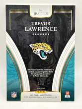 Load image into Gallery viewer, 2021 Panini Select Trevor Lawrence Emerald Rookie Patch Auto 1/5 Jaguars
