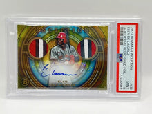 Load image into Gallery viewer, 2022 Bowman Inception Elly De La Cruz Gold Dual Relic Auto /50 PSA 9 Reds
