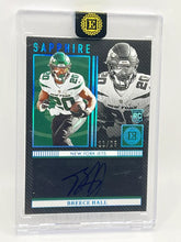 Load image into Gallery viewer, 2022 Encased Breece Hall RC Auto Sapphire /25 #SS-BH
