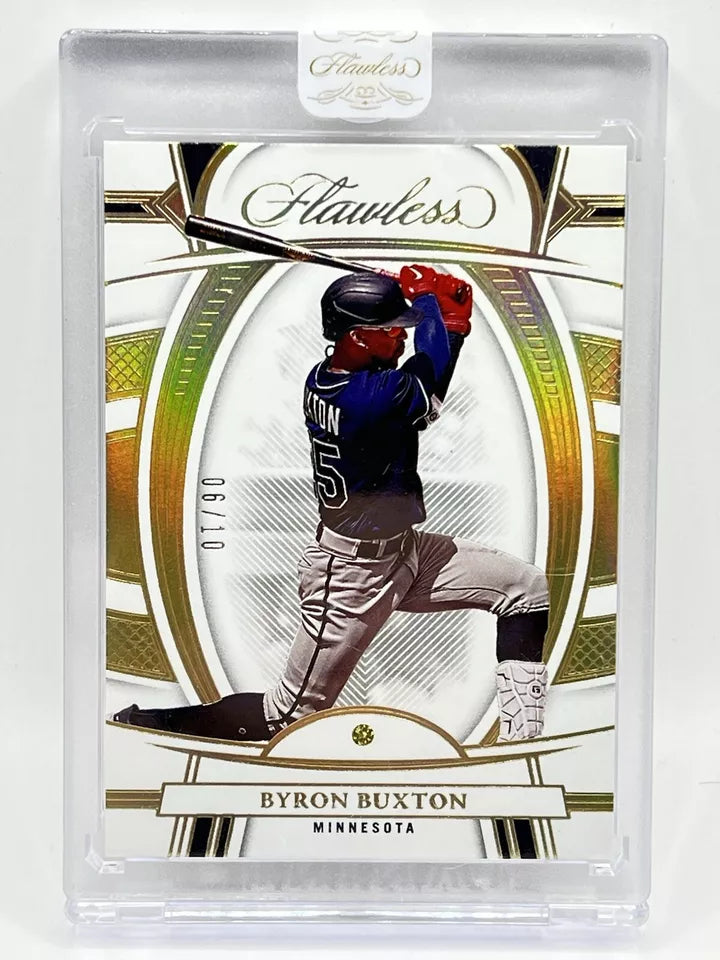 2022 Flawless Byron Buxton Gold Diamon /10 #12 Twins