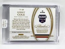 Load image into Gallery viewer, 2022 Flawless Collegiate National Team Gerrit Cole Silver Diamond /20 #69
