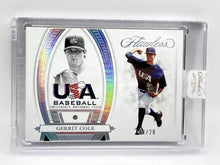 Load image into Gallery viewer, 2022 Flawless Collegiate National Team Gerrit Cole Silver Diamond /20 #69
