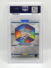 Load image into Gallery viewer, 2022 Panini Mosaic Chet Holmgren Rookie Introductions Purple /99 PSA 10 Thunder
