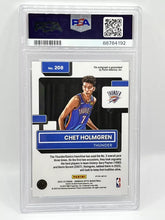 Load image into Gallery viewer, 2022 Panini Optic Chet Holmgren Rookie Fast Break Auto PSA 9 Thunder
