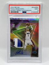 Load image into Gallery viewer, 2022 Panini Recon Paolo Banchero Rookie Patch Auto /75 PSA 9 Magic
