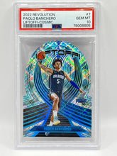 Load image into Gallery viewer, 2022 Panini Revolution Paolo Banchero Rookie Liftoff Cosmic /99 PSA 10 Magic
