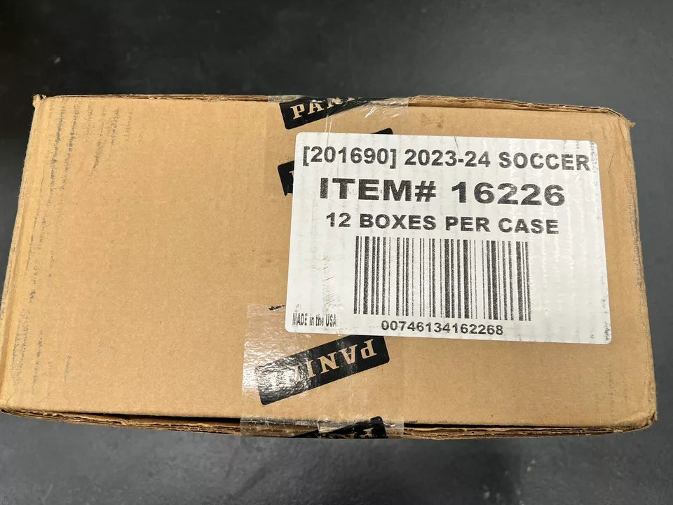 2023-24 Panini Select Premier Soccer Hobby Case Sealed 12 Boxes