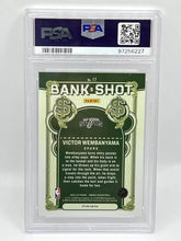 Load image into Gallery viewer, 2023 Mosaic Victor Wembanyama RC Bank Shot Mosaic PSA 9 #17 Spurs
