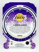 Load image into Gallery viewer, 2023 Panini Crown Royale Lebron James Test Of Time /18 Lakers
